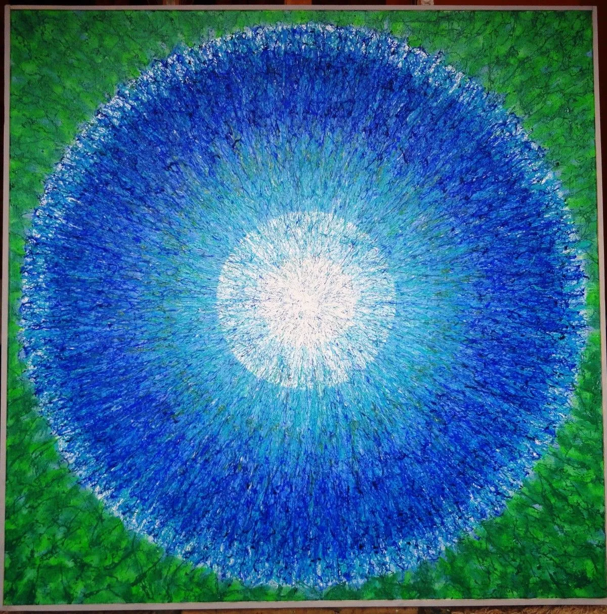 Epicentrum D-11 Blue, artwork by picz jaremi