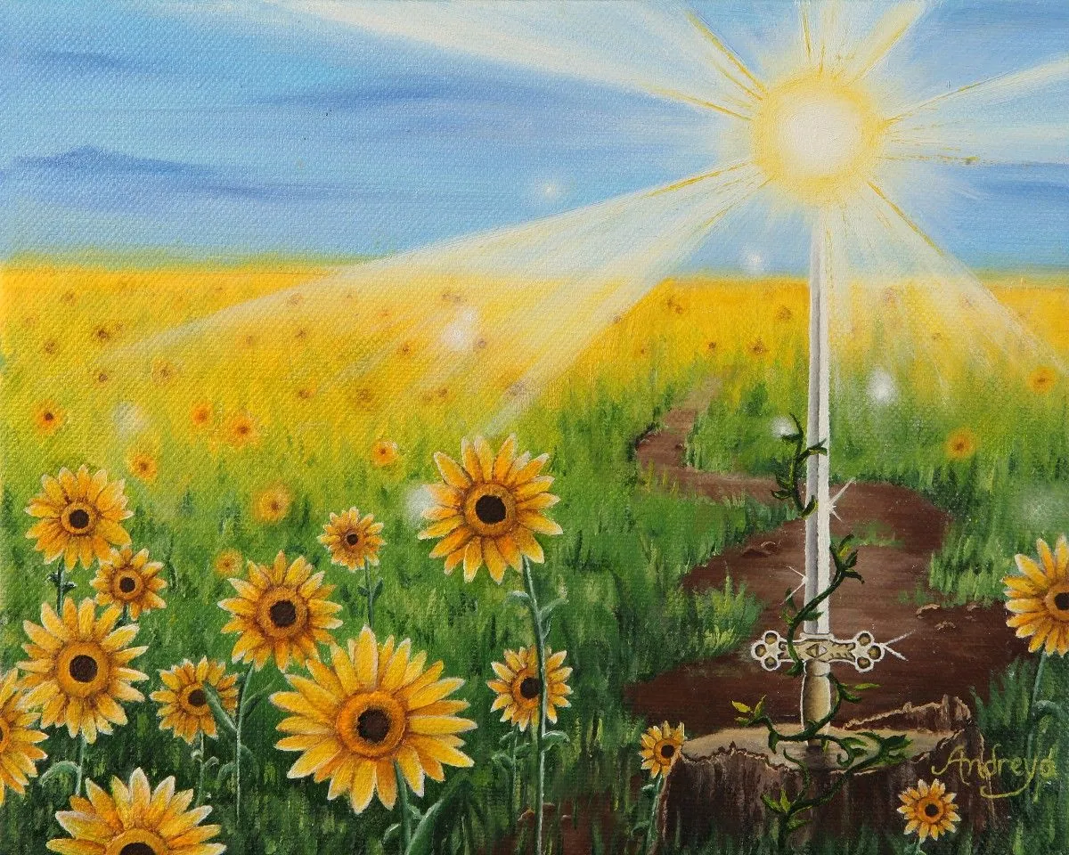 L'espérance guide mon chemin, artwork by Andréa Lussier-Gagné
