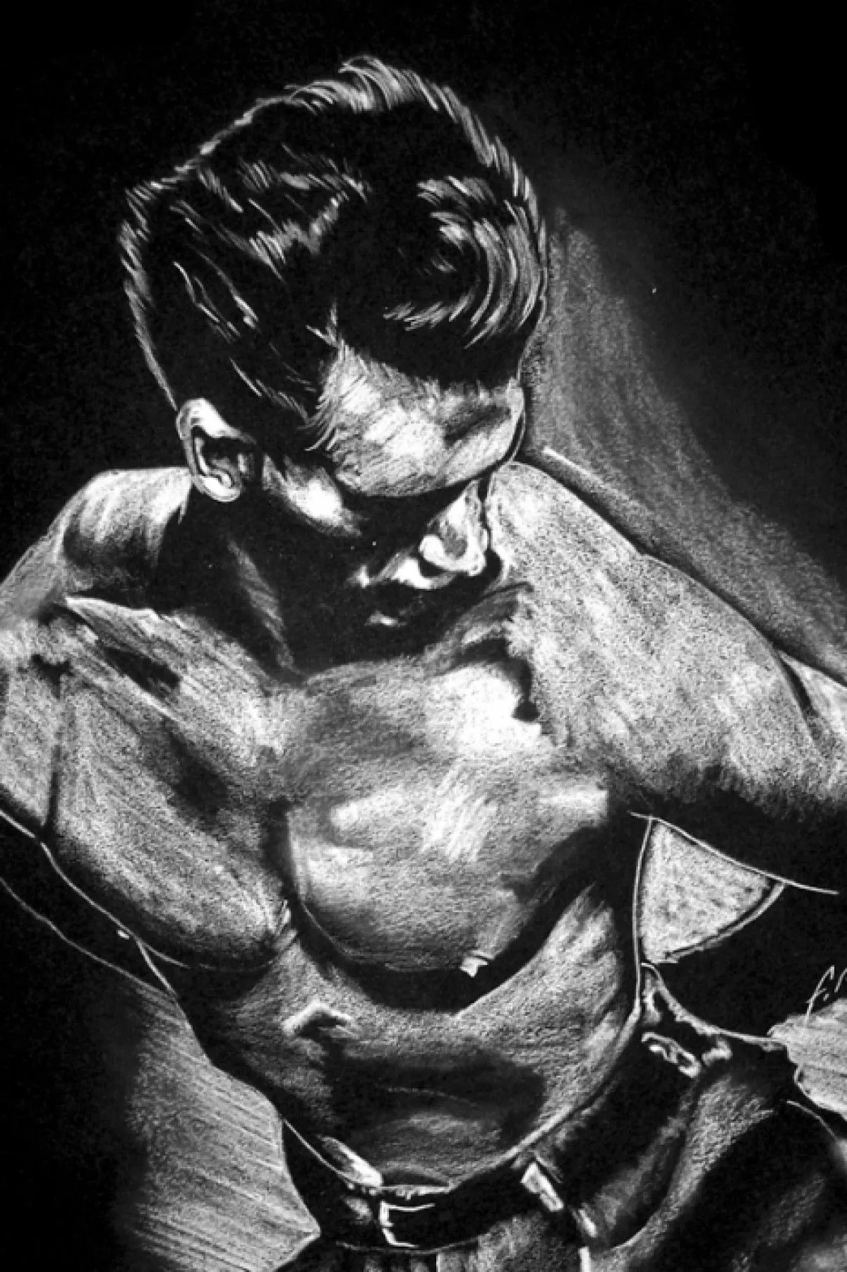 James Dean, artwork by Farid Mahiedine