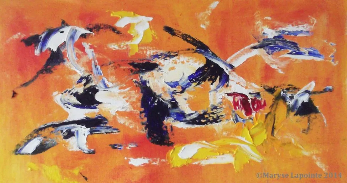 Poisson / Fish, artwork by Maryse Lapointe