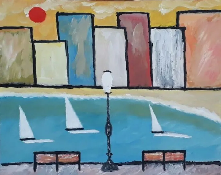 Living in Montevideo. Uruguay, œuvre de Stankevicaite .