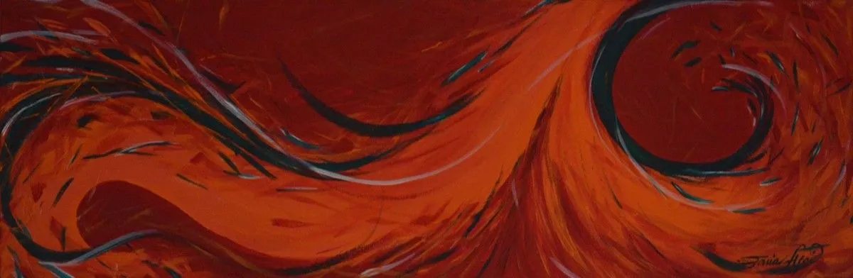 Splash de plaisir, artwork by Sonia April