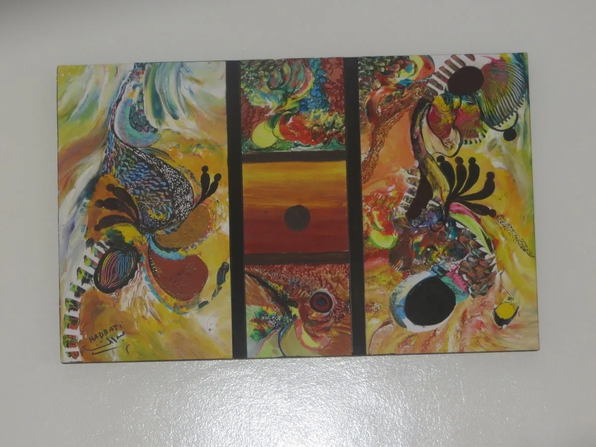 son titre 2, artwork by abdelfettah hadrati