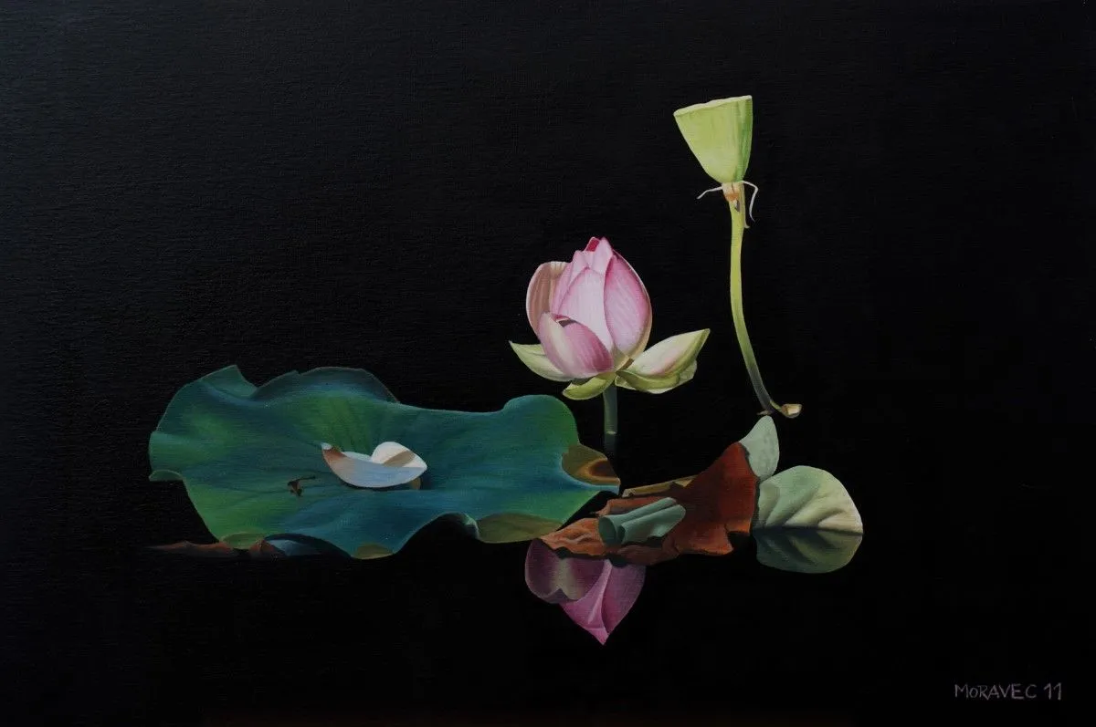 Silent Conversation, artwork by Dietrich Moravec