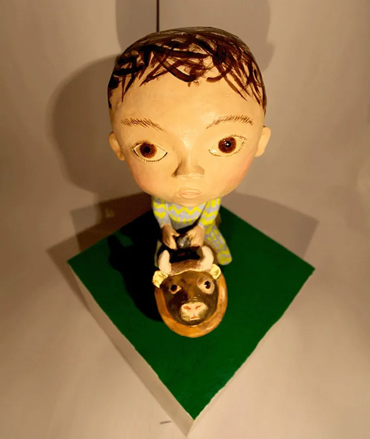 Self portrait, œuvre de Clinton Osbourn