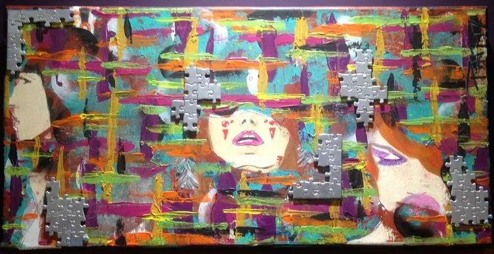 AMES FEMMES, œuvre de PAM. M