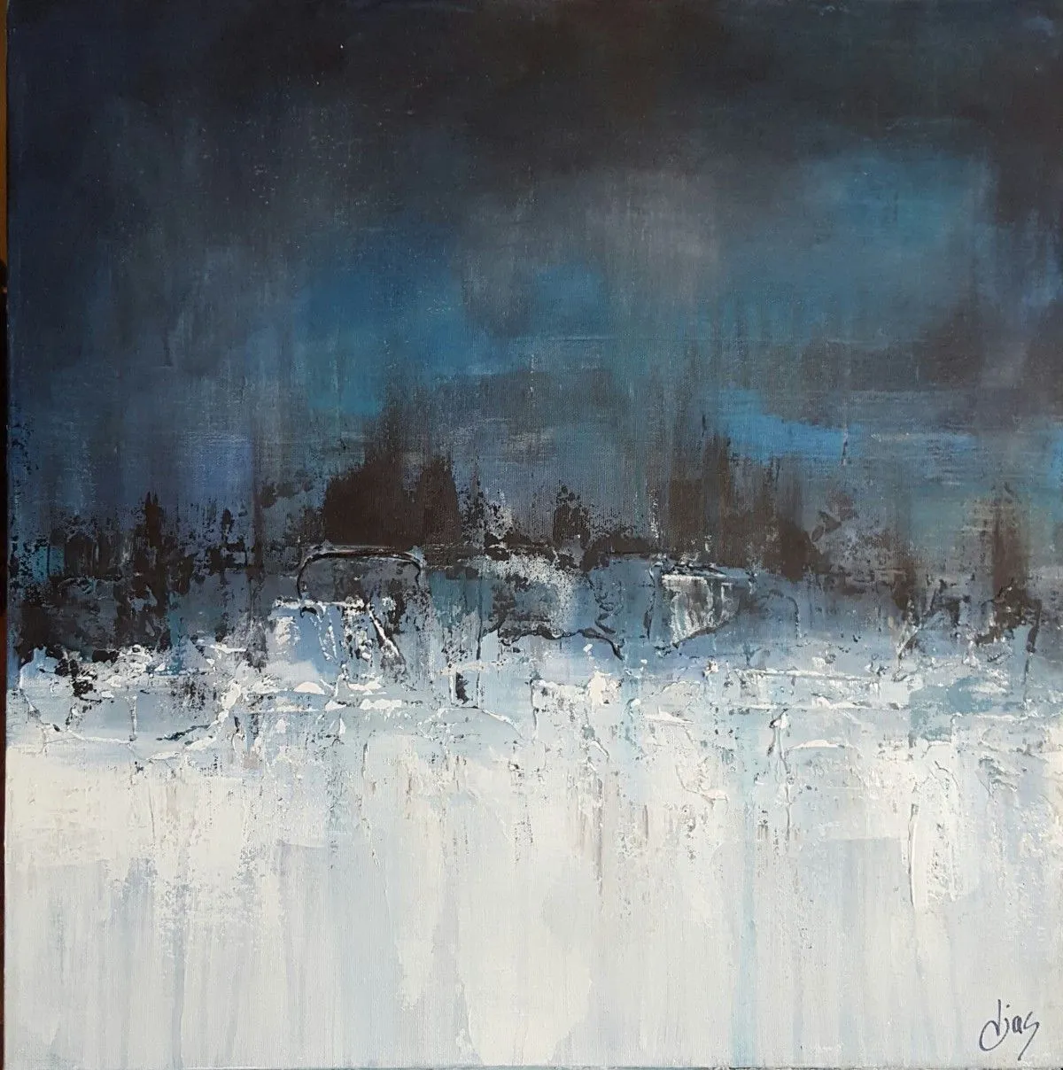 Lueur éphémère, œuvre de chantal dias