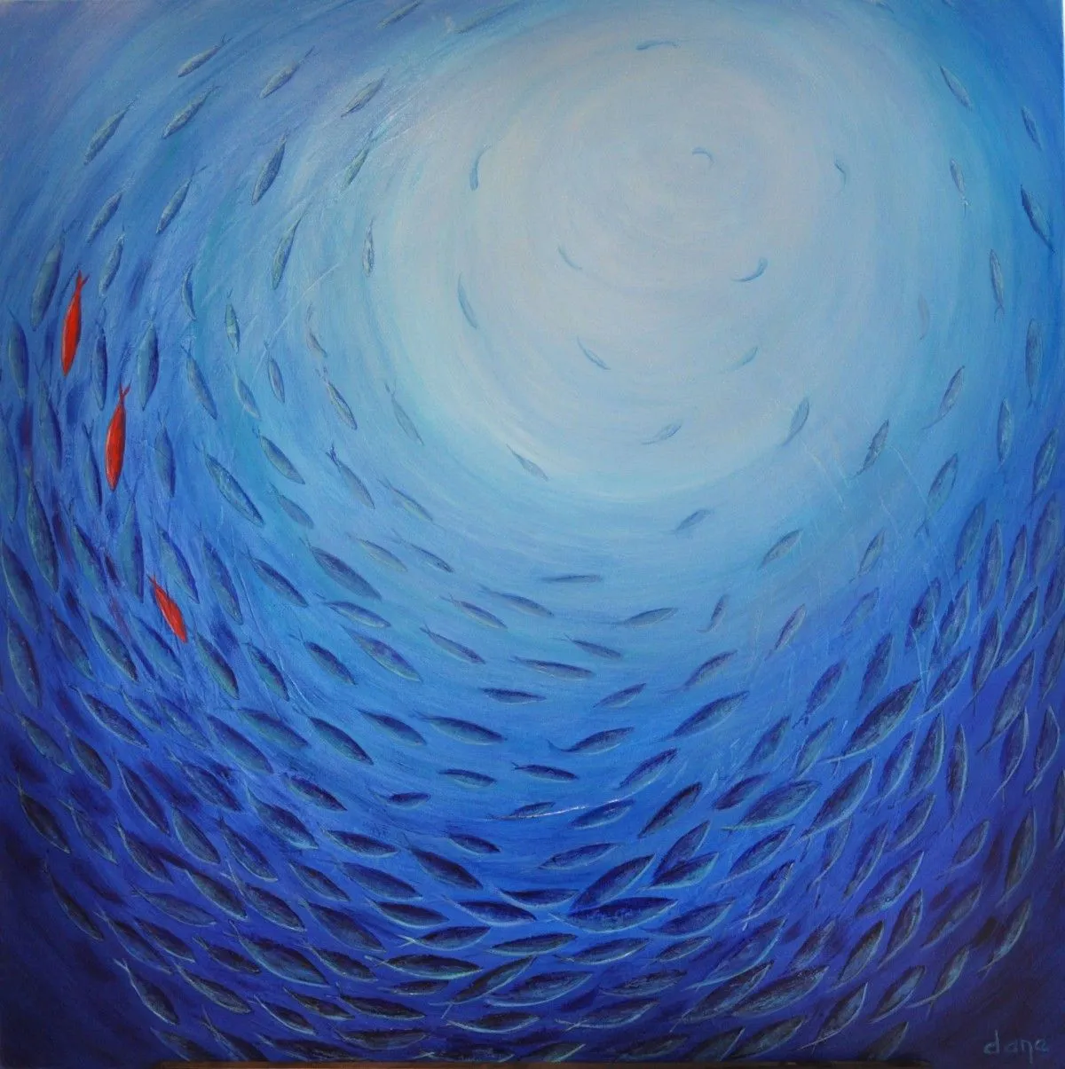Les poissons, artwork by Galerie Arnaud