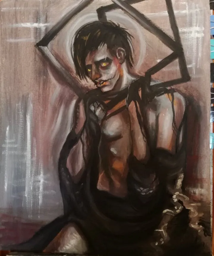 The Execution, artwork by Monica Vasileva