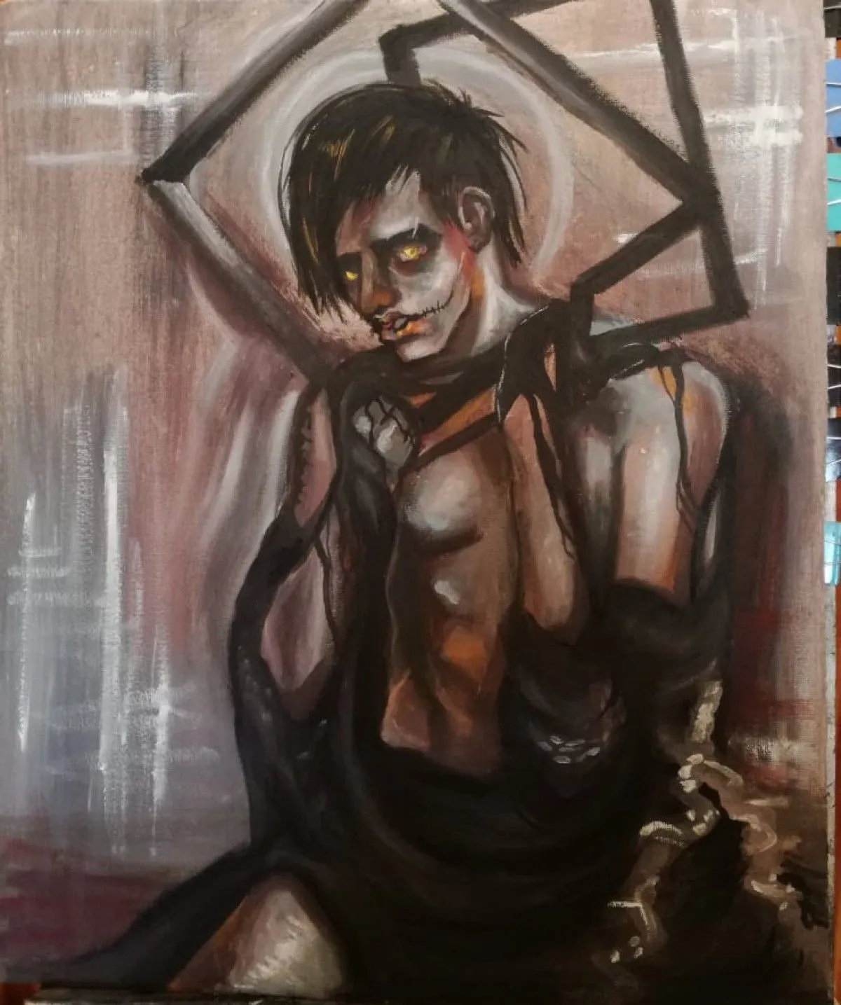 The Execution, artwork by Monica Vasileva