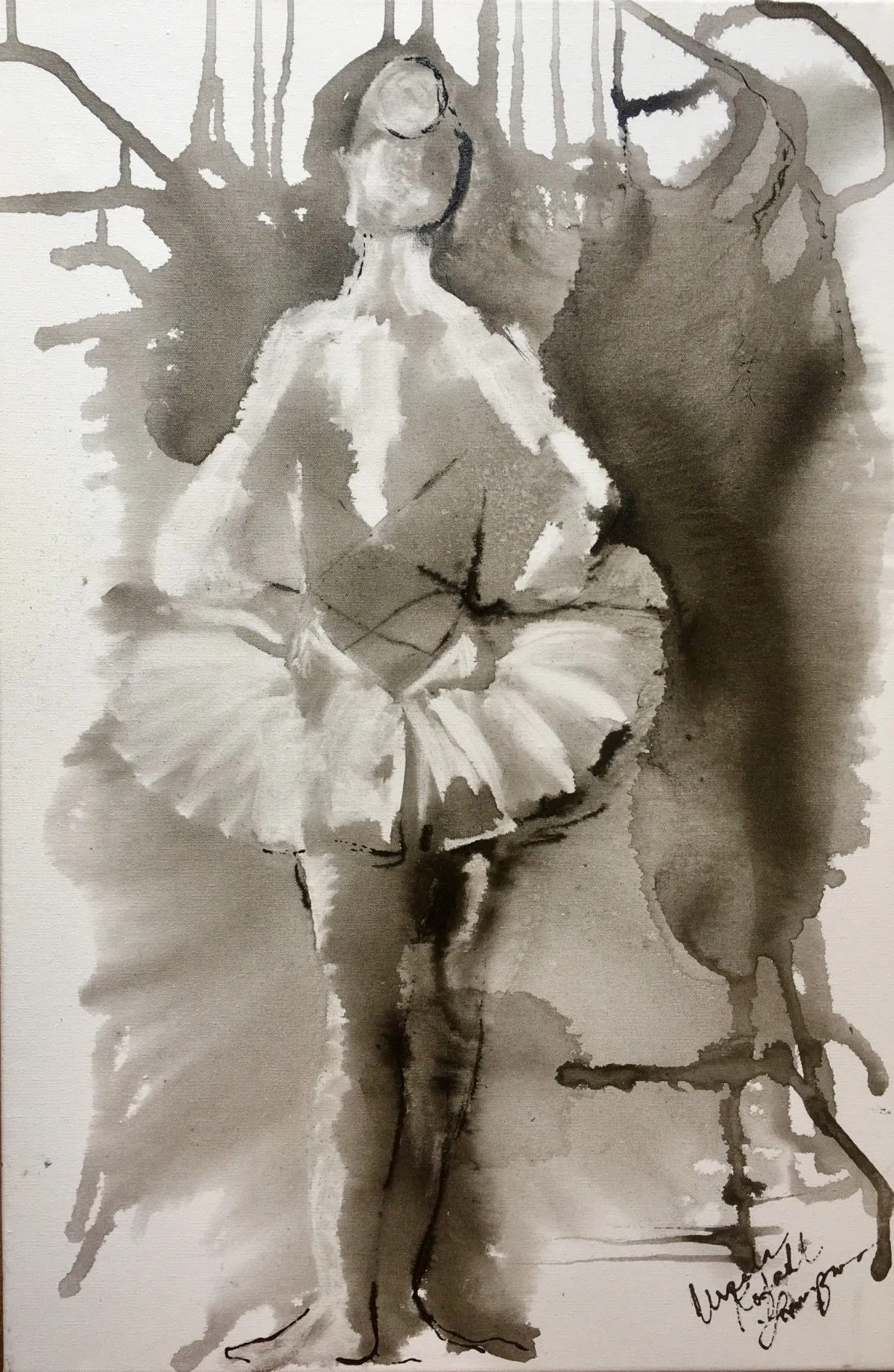 The Pause, artwork by Ursula Lampron