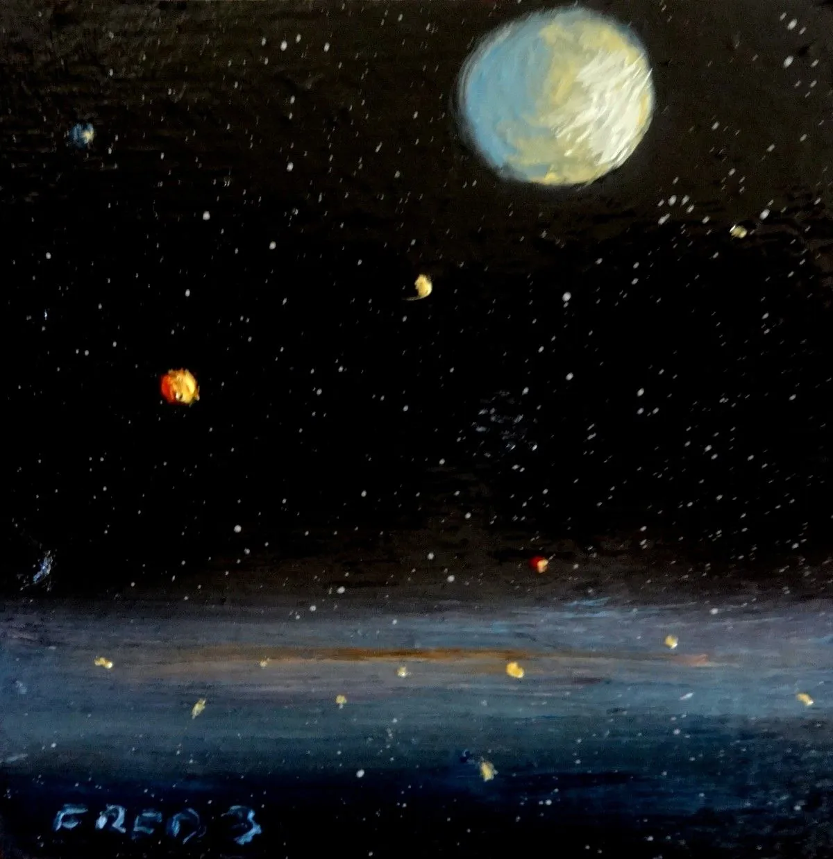 Asteroid Belt, œuvre de fred wilson 3