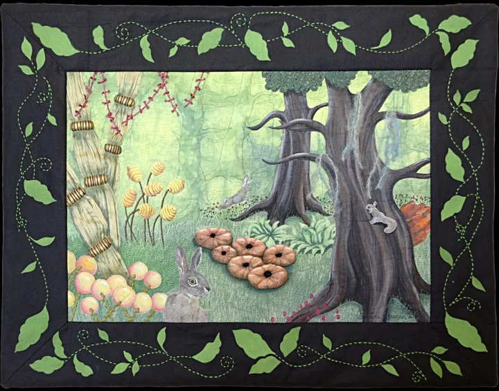 Cache-cache, artwork by Christine Grenier