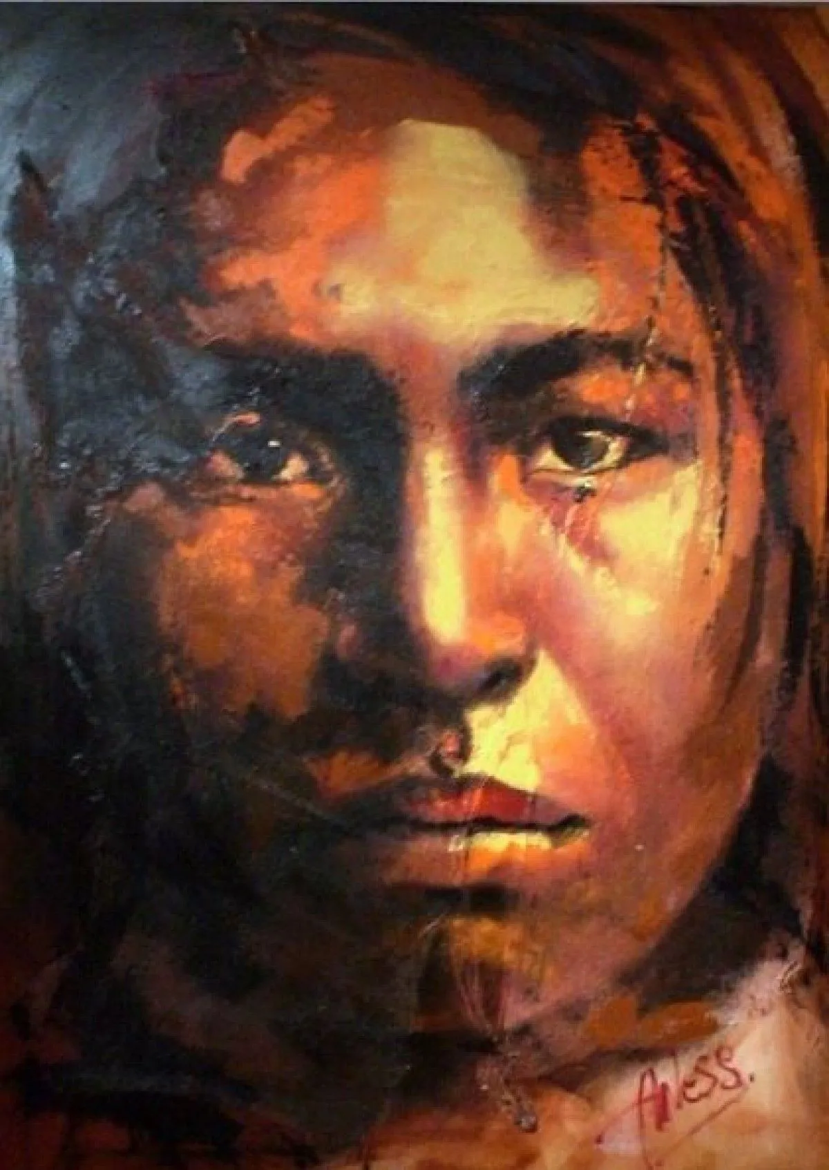 Patience, artwork by Ernest Aness Dominique