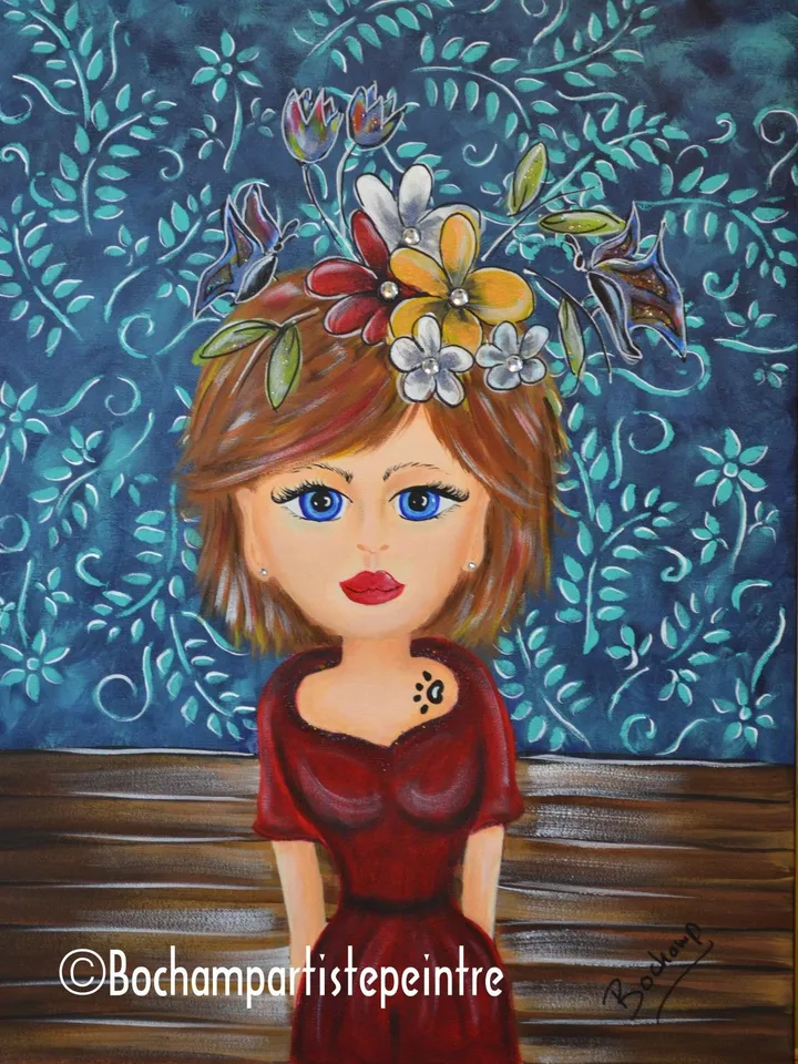 Soir de gala, œuvre de Chantal Bochamp