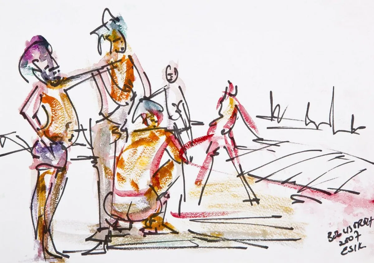 Bolek Boys, artwork by Akpan Usoroh