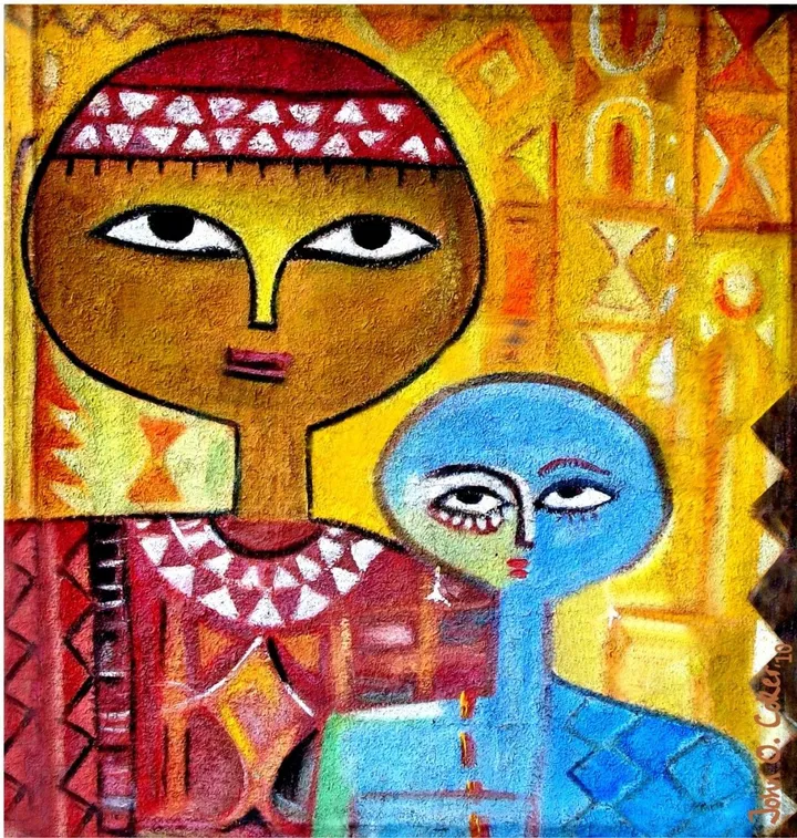 Husbound, œuvre de John Olutoye Coker