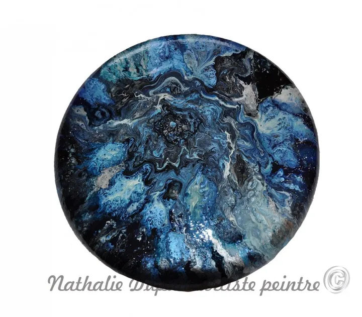 Planète bleue, œuvre de Nathalie Dupuis