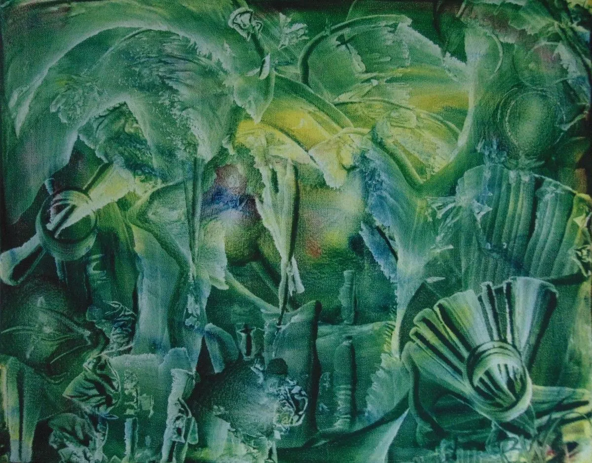 N°80 sans titre, œuvre de Bernard Waechter