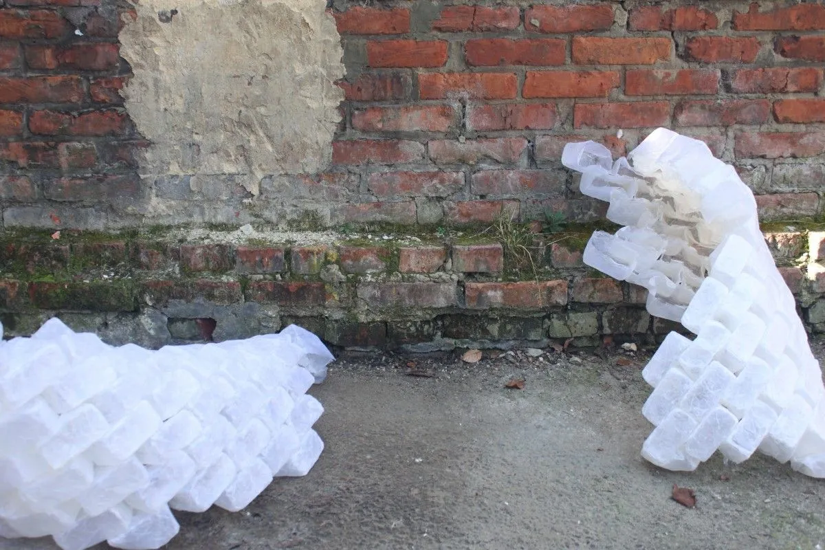 Pieces of skin / Huidschilfers, œuvre de Jessie Georges