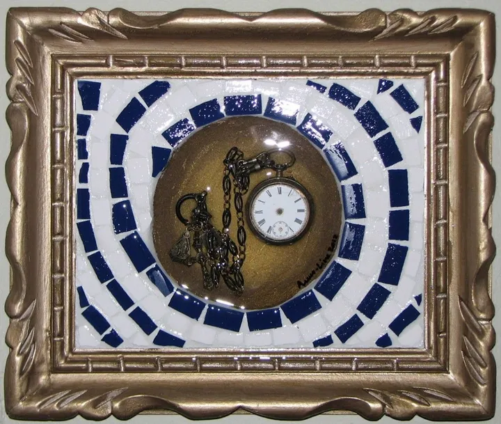 Le temps, œuvre de Anne-Line Schoovaerts