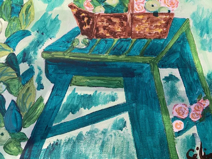 la cueillette, artwork by Céline Marcoux