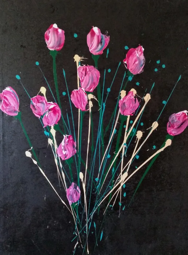 The power from Flowers, œuvre de Patrick van