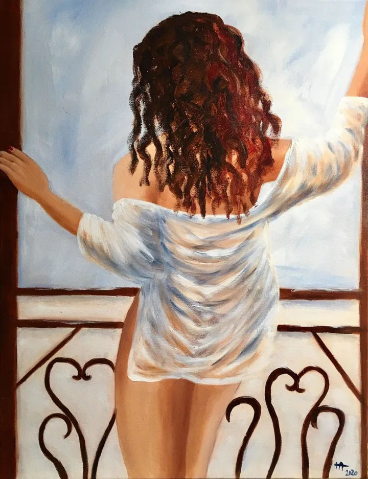 Esmeralda, artwork by Françoise AUGUSTINE