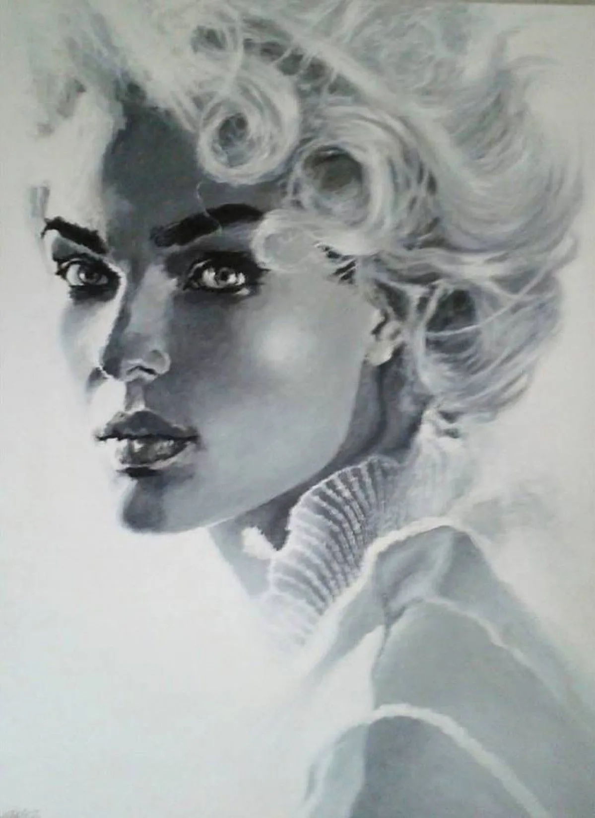 Dame Blanche, artwork by Bernard Verriez