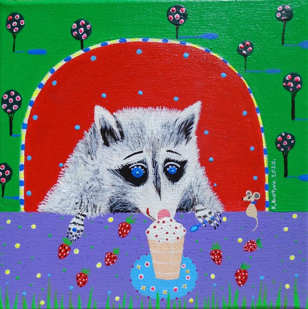 Delicious, artwork by Katrina Avotina