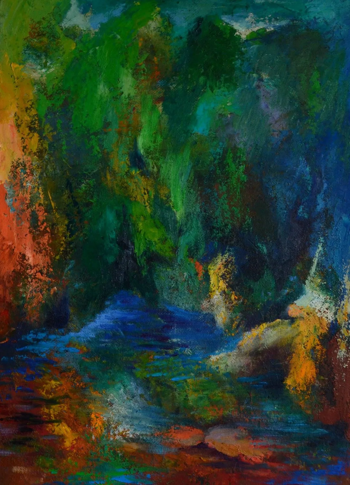 Mdinaré, artwork by Anna leladze