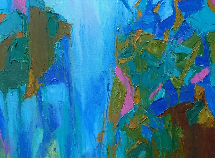 Azure, artwork by Abhishek Kumar