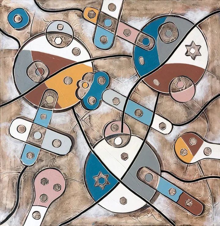 Pianeti, artwork by Andrea Benetti