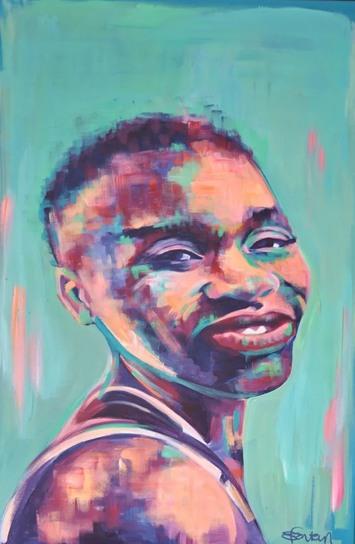 Audrey, œuvre de Stephanie Fonteyn