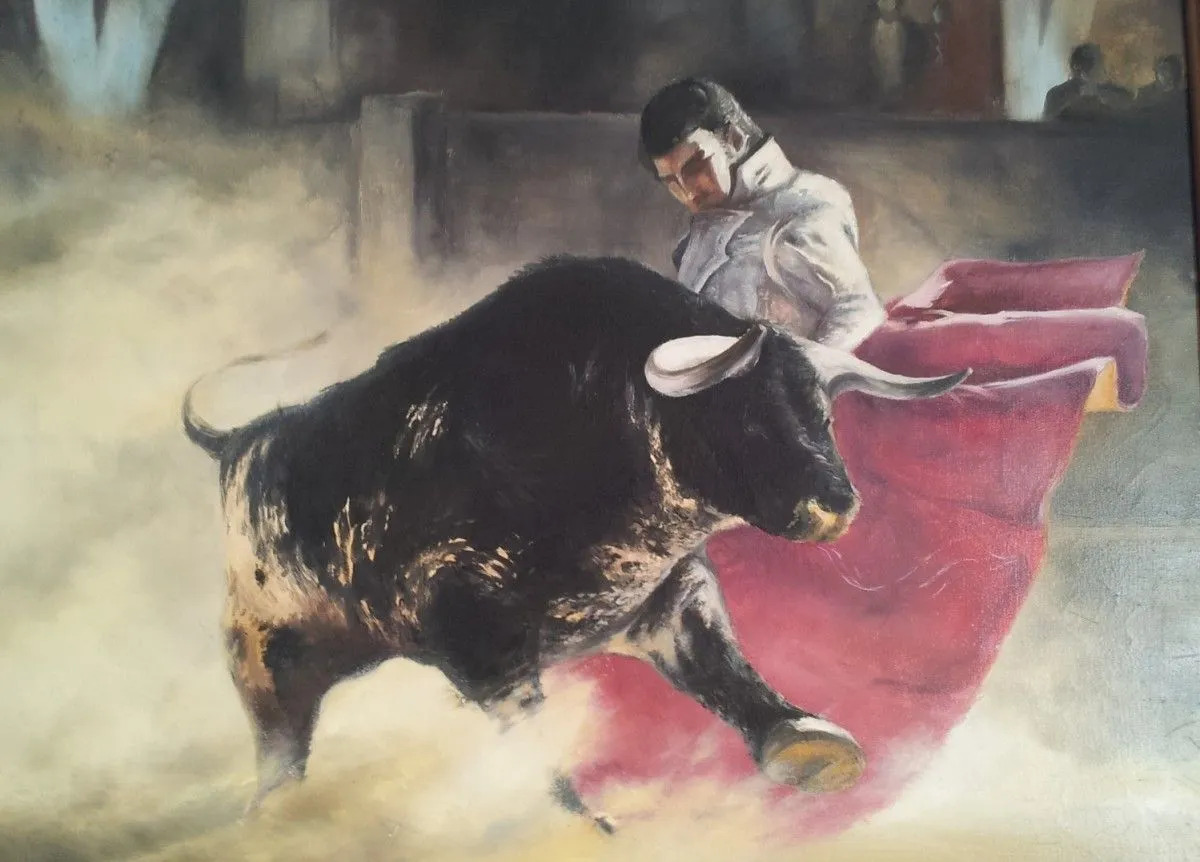 Corrida, artwork by Igor Goroshko