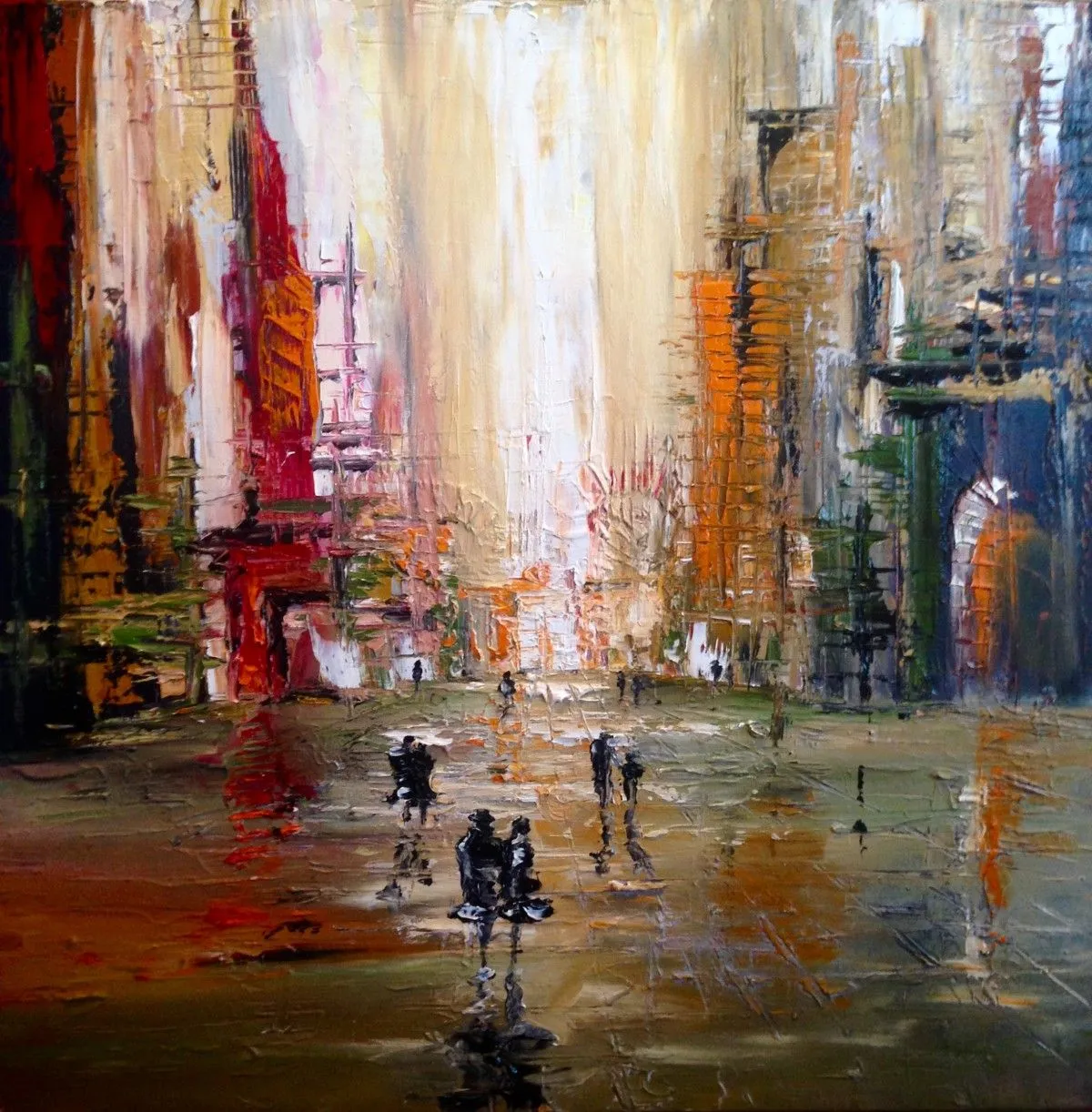 IN THE CITY, œuvre de Ivana Milosevic