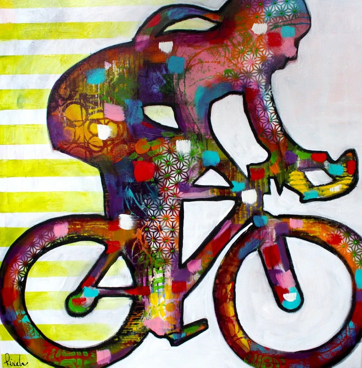 Flegmatique II, artwork by Nancy Létourneau