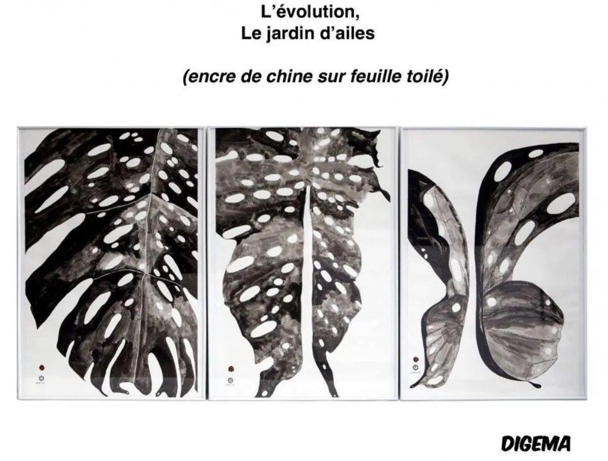 Le Jardin d'Ailes, artwork by Dijoux georges Digema