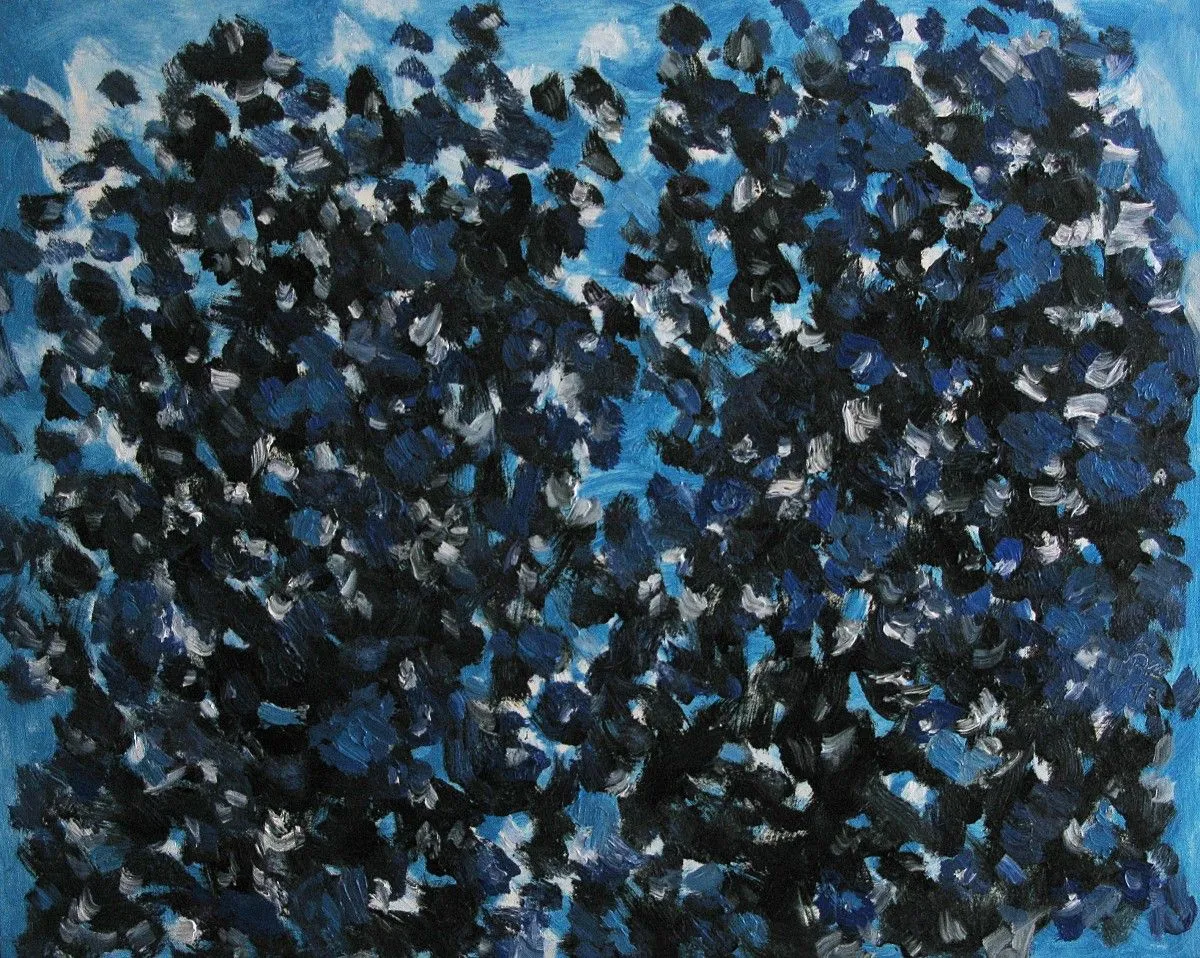 #2, the blue, artwork by Andrey Vishnevskiy