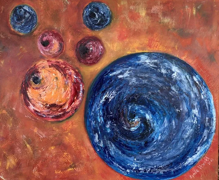 224- Ça roule, œuvre de Lynda Hamel
