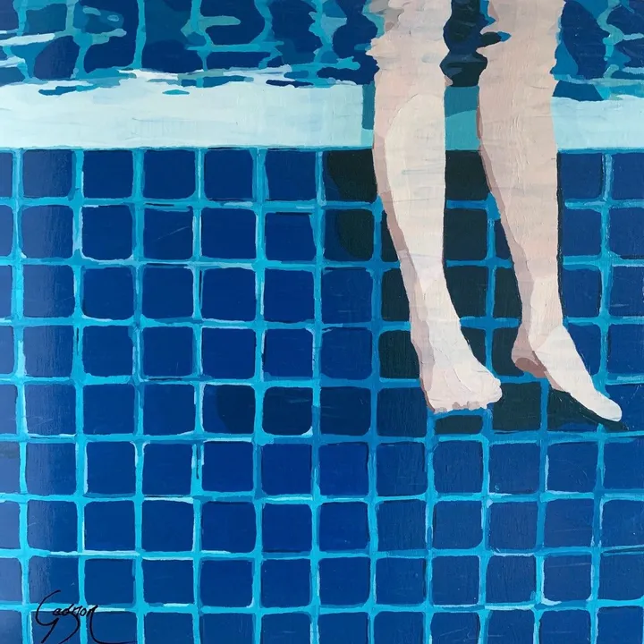 Hésitation, artwork by Lynda Gagnon