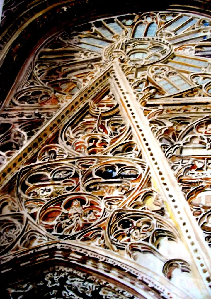 rosace, œuvre de patrick levaillant
