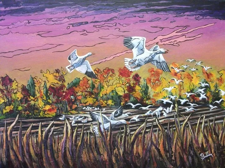 Le grand voyage, œuvre de jacynthe belley
