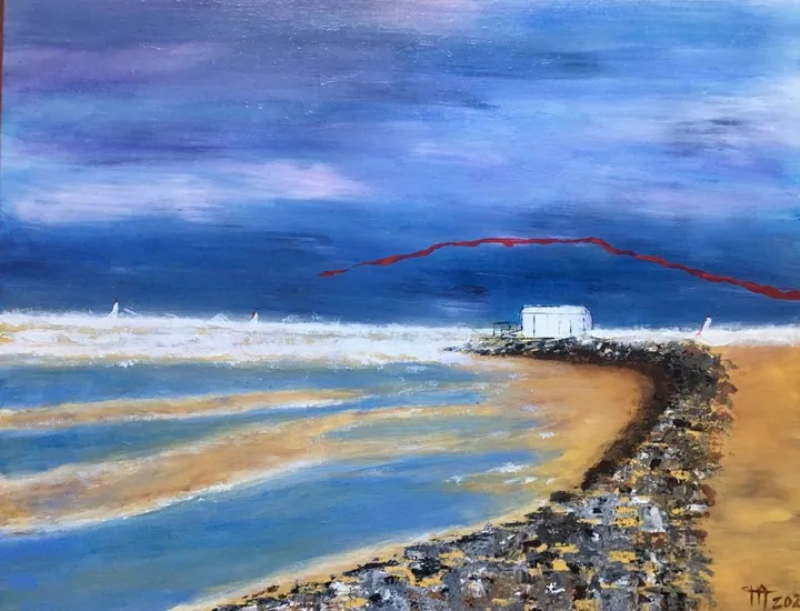 Deauville, artwork by Françoise AUGUSTINE