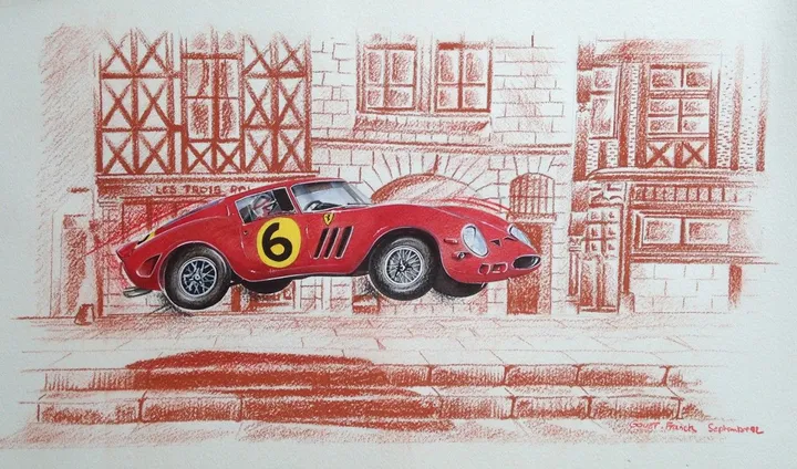 The art of mixing works and history, artwork by Franck GOUET