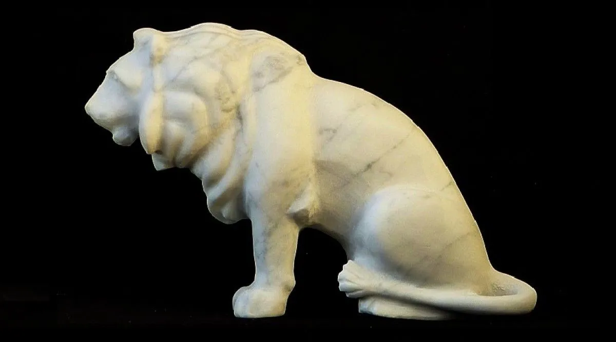 LION, artwork by Jean-Michel Garino