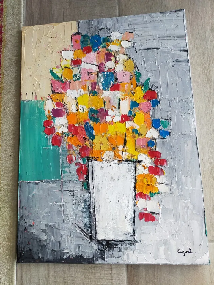 Fleurs, artwork by annick Ayoul