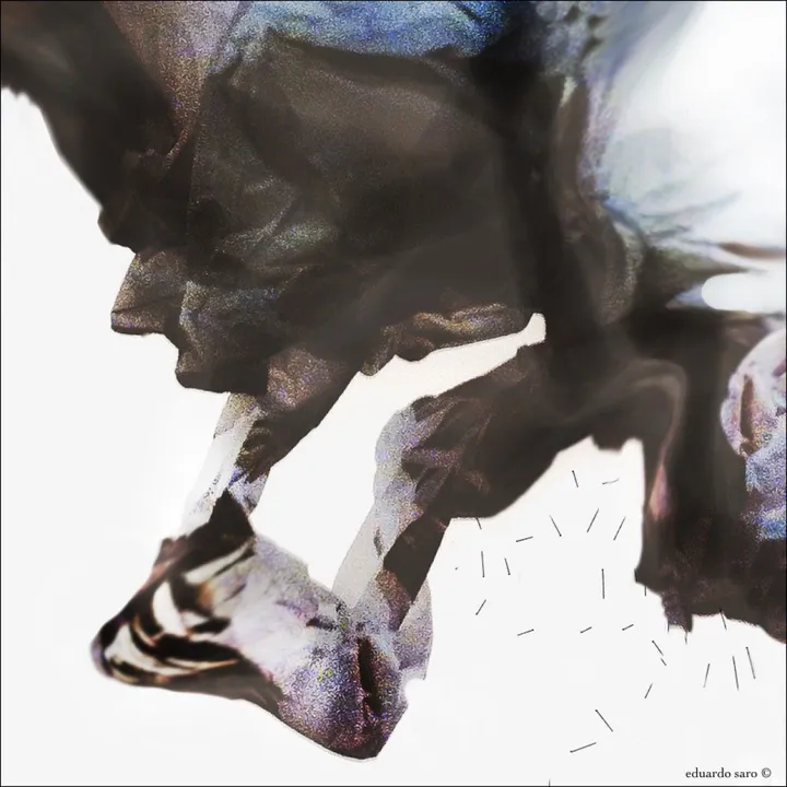 Muerte por "higiene bucal", artwork by Eduardo Saro