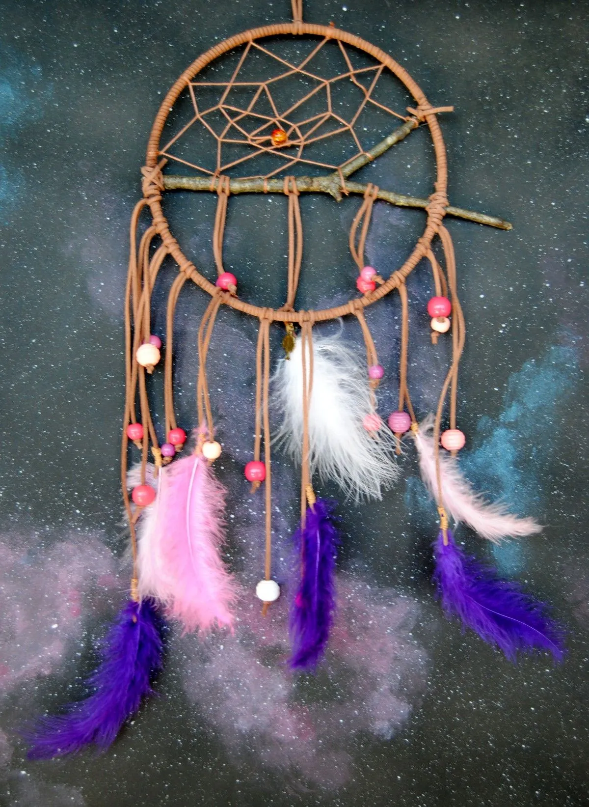 Attrape-rêves nature, artwork by Cindy Druelle