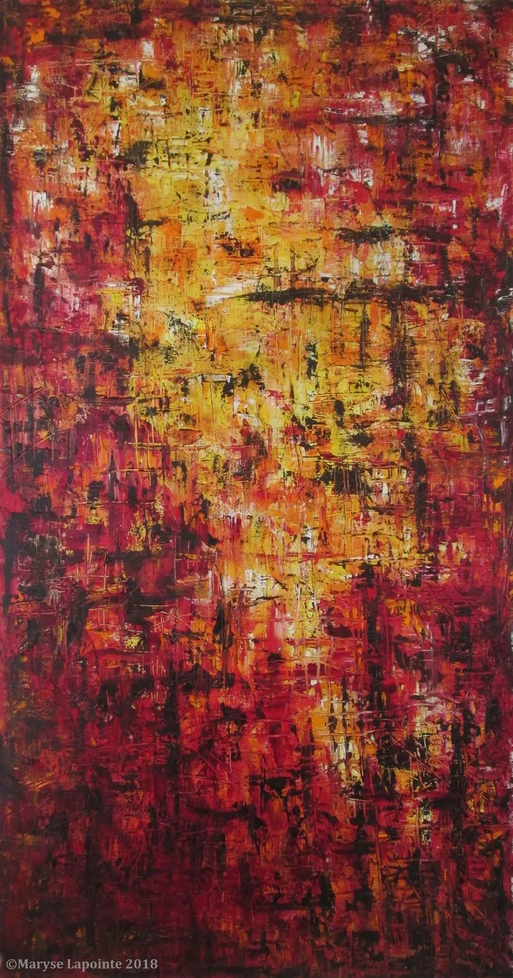 Portail 4 - 2018, vendu, artwork by Maryse Lapointe